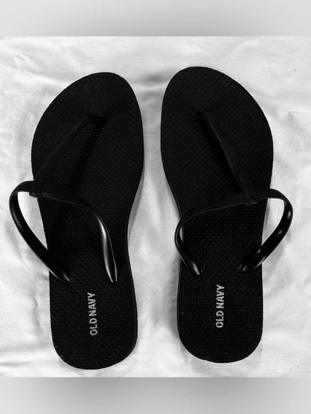Old Navy Black Women's Thong Sandals
